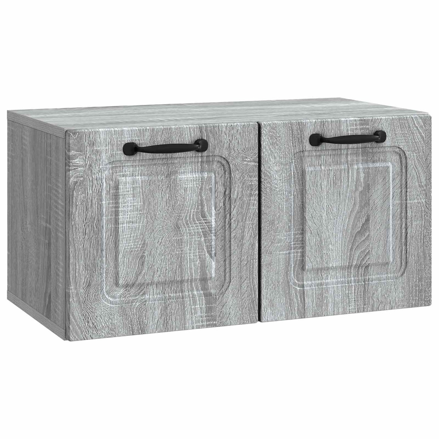 Wandbeugel TV-kast Grijs sonoma 59,5 x 31 x 30 cm Bewerkt hout