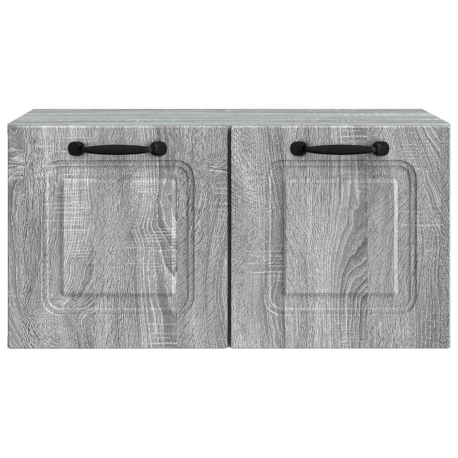 Wandbeugel TV-kast Grijs sonoma 59,5 x 31 x 30 cm Bewerkt hout