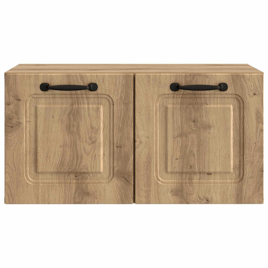 Wandbeugel TV-kast Artisanaal eiken 59,5 x 31 x 30 cm