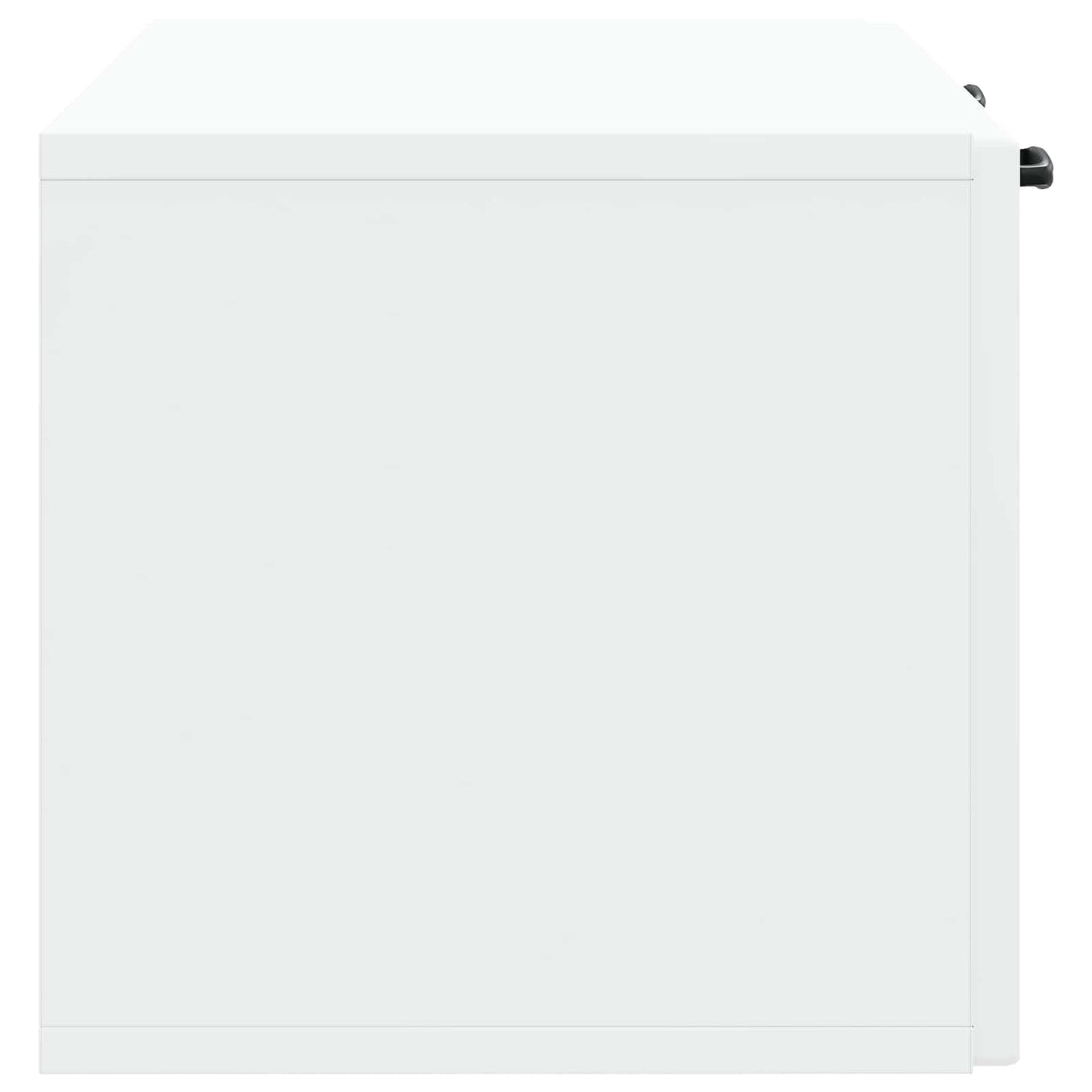Wandbeugel TV-kast Wit 78,5 x 31 x 30 cm Bewerkt hout