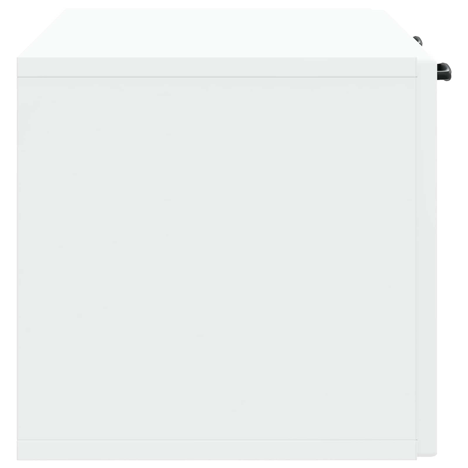 Wandbeugel TV-kast Wit 78,5 x 31 x 30 cm Bewerkt hout