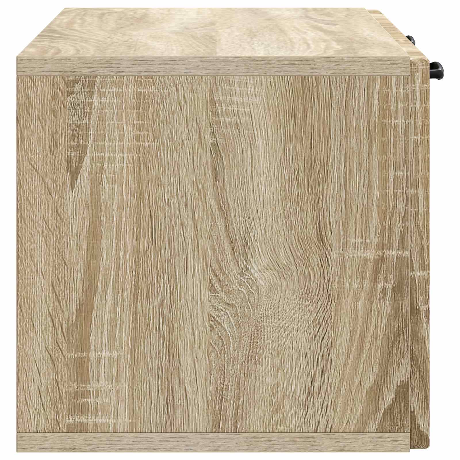 Wandbeugel TV-kast Sonoma Eiken 78,5 x 31 x 30 cm Bewerkt hout