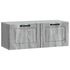 TV-kast 78,5x31x30 cm grijs sonoma bewerkt hout