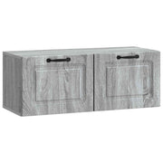 TV-kast 78,5x31x30 cm grijs sonoma bewerkt hout