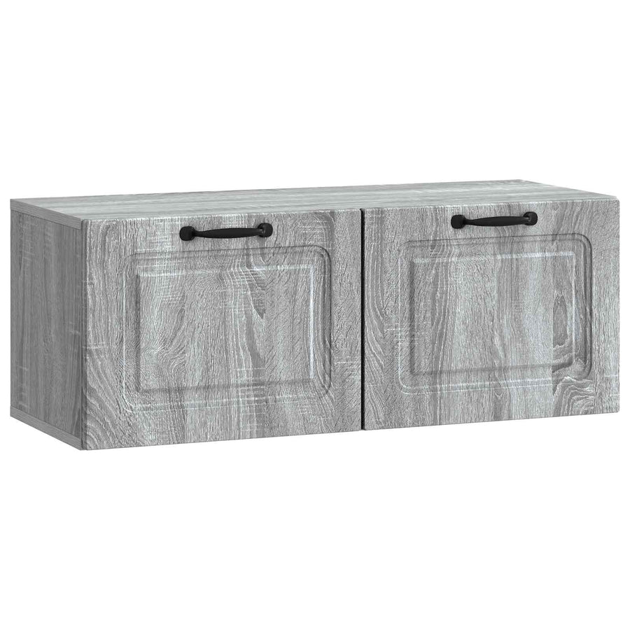 Wandbeugel TV-kast Grijs sonoma 78,5 x 31 x 30 cm Bewerkt hout