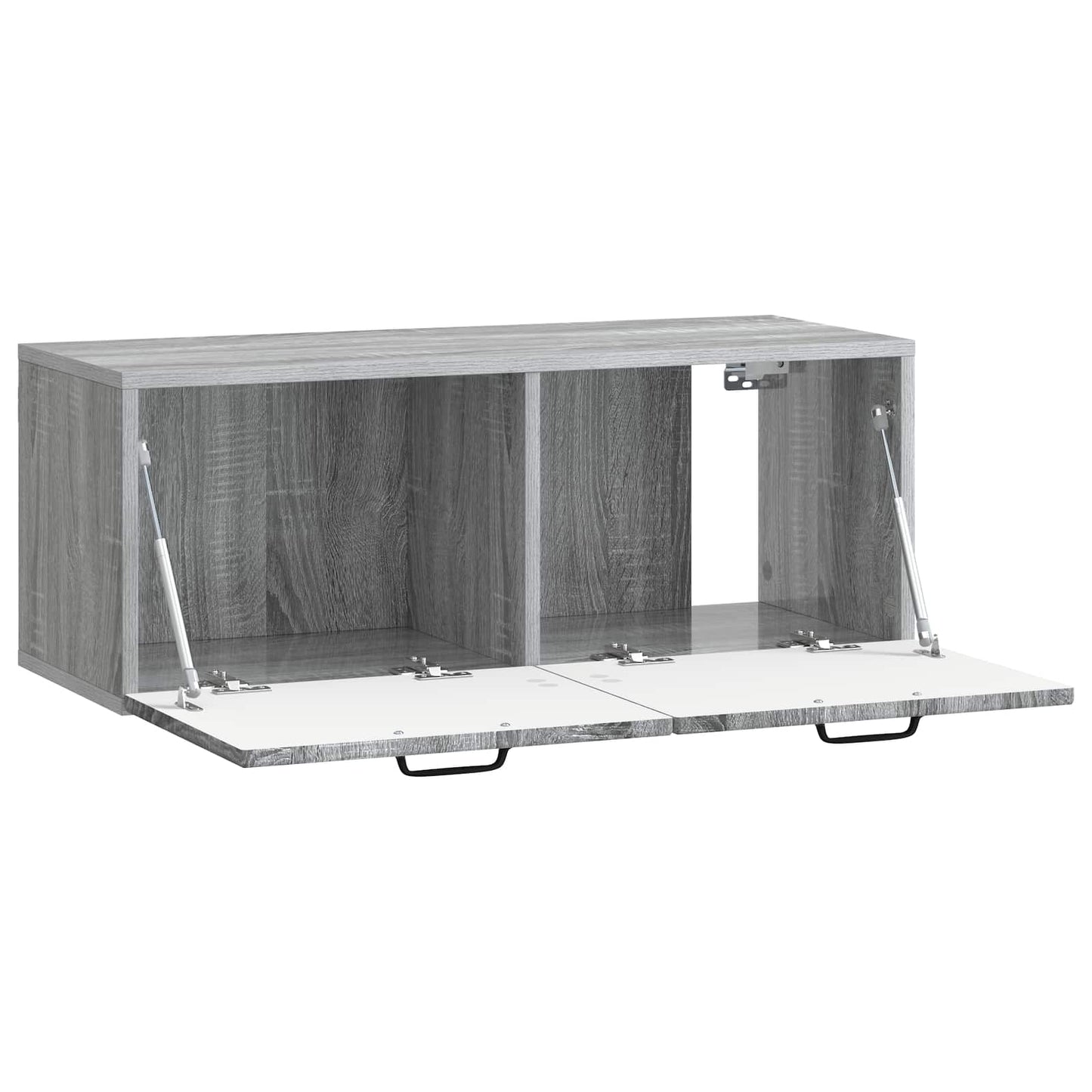 Wandbeugel TV-kast Grijs sonoma 78,5 x 31 x 30 cm Bewerkt hout