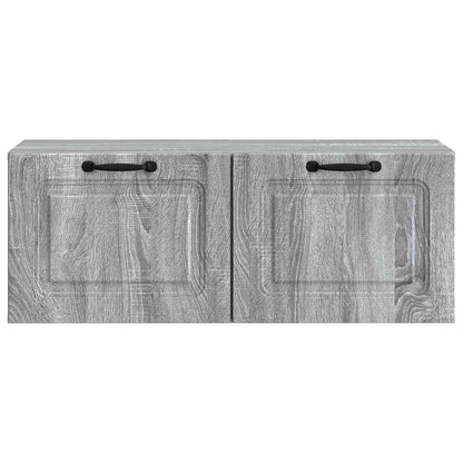 Wandbeugel TV-kast Grijs sonoma 78,5 x 31 x 30 cm Bewerkt hout