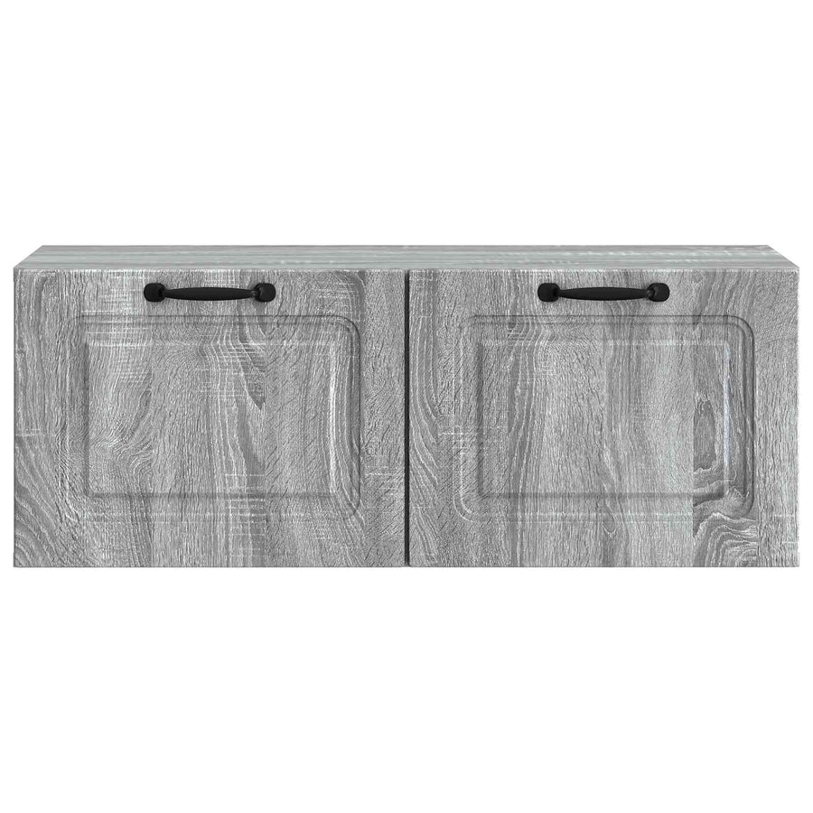 Wandbeugel TV-kast Grijs sonoma 78,5 x 31 x 30 cm Bewerkt hout
