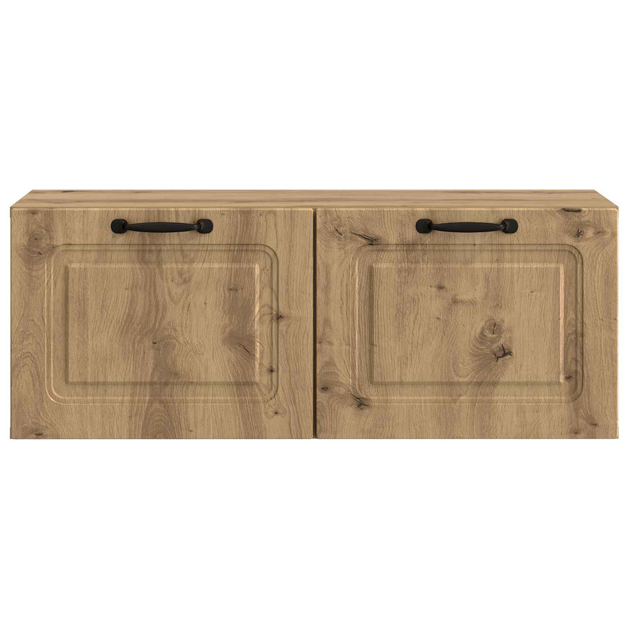 Wandbeugel TV-kast Artisanaal eiken 78,5 x 31 x 30 cm