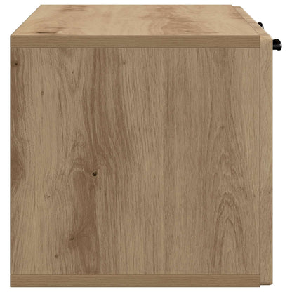 Wandbeugel TV-kast Artisanaal eiken 78,5 x 31 x 30 cm