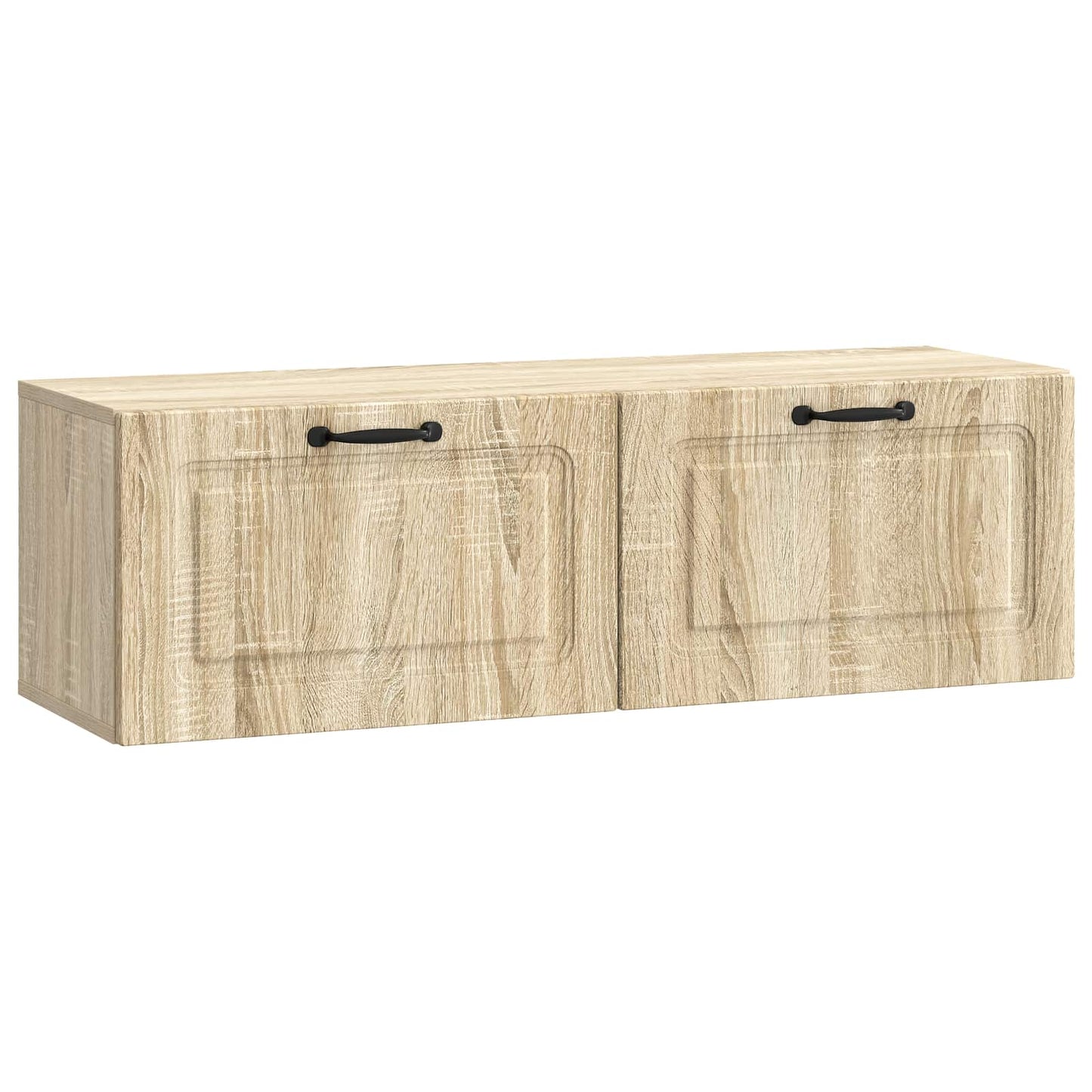 Wandbeugel TV-kast Sonoma Eiken 98 x 31 x 30 cm Bewerkt hout