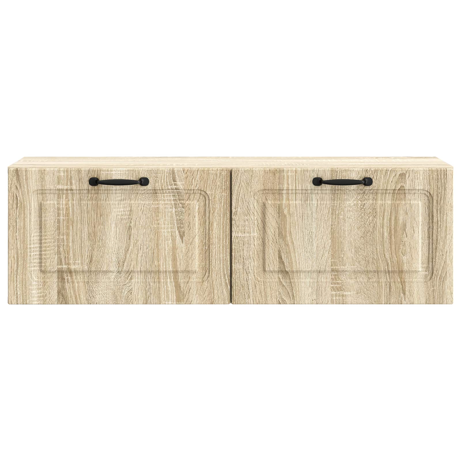 Wandbeugel TV-kast Sonoma Eiken 98 x 31 x 30 cm Bewerkt hout
