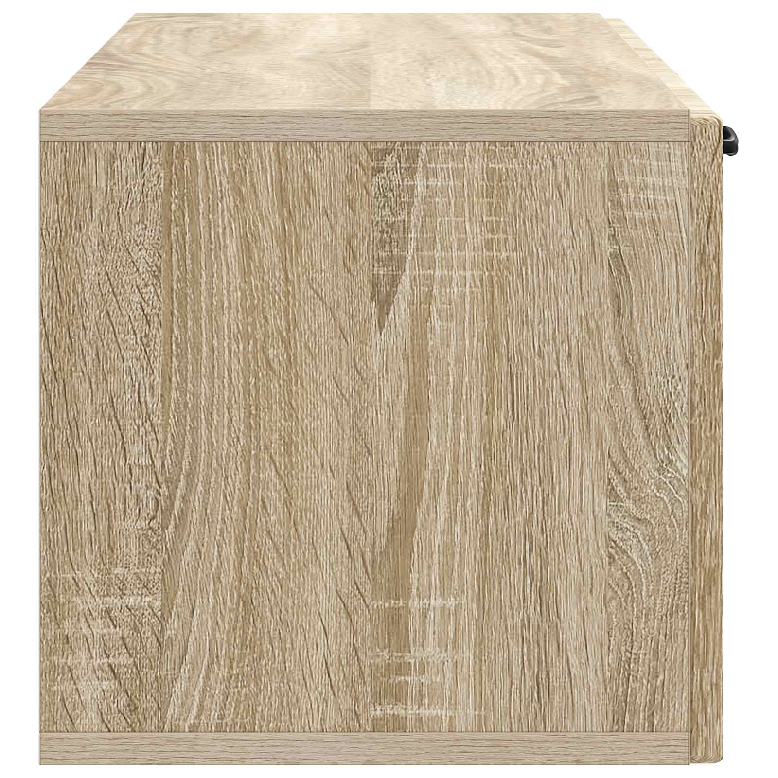 Wandbeugel TV-kast Sonoma Eiken 98 x 31 x 30 cm Bewerkt hout