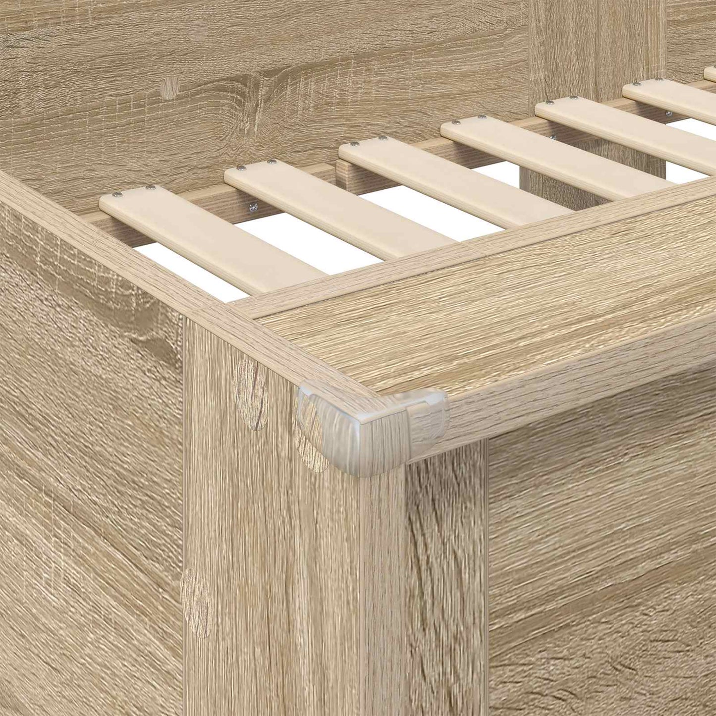 Bunk Bed voor Kinderen Sonoma Eiken 80 x 200 cm Bewerkt hout