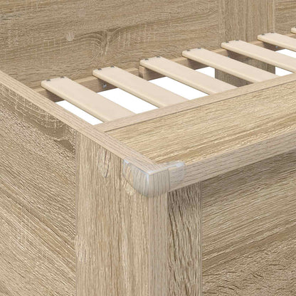 Bunk Bed voor Kinderen Sonoma Eiken 80 x 200 cm Bewerkt hout