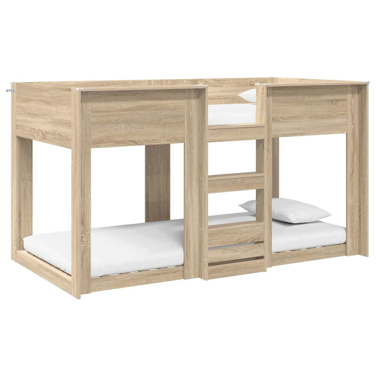 Bunk Bed voor Kinderen Sonoma Eiken 80 x 200 cm Bewerkt hout