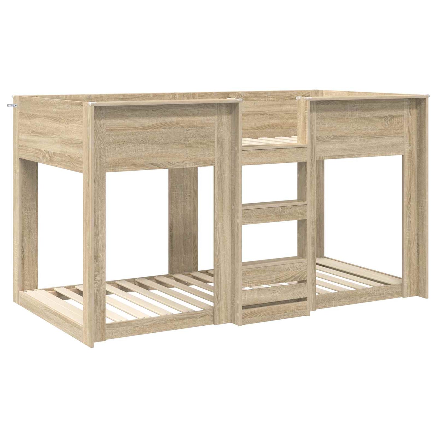 Bunk Bed voor Kinderen Sonoma Eiken 80 x 200 cm Bewerkt hout