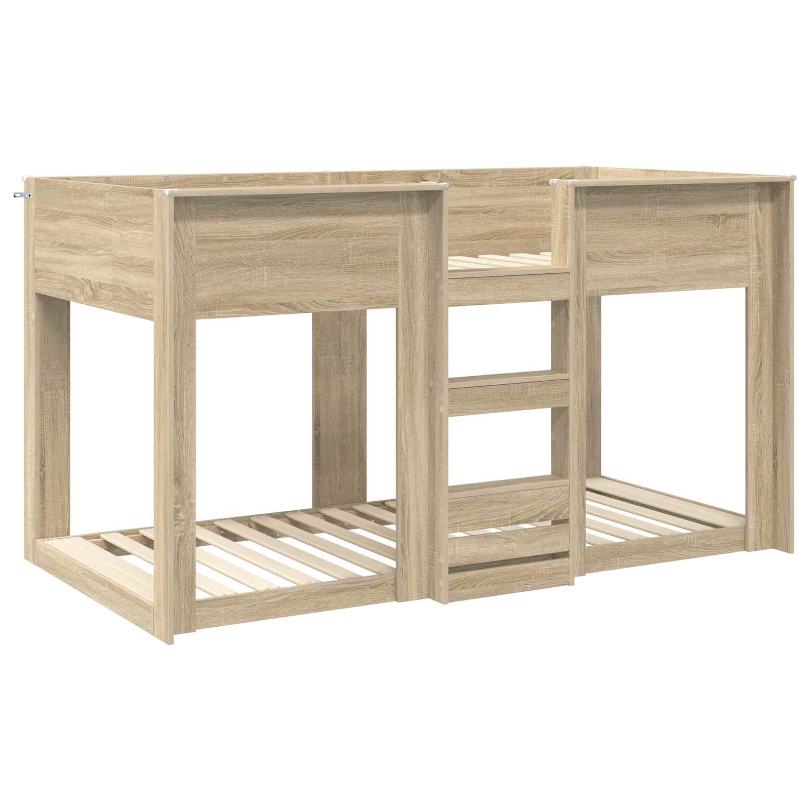 Bunk Bed voor Kinderen Sonoma Eiken 80 x 200 cm Bewerkt hout