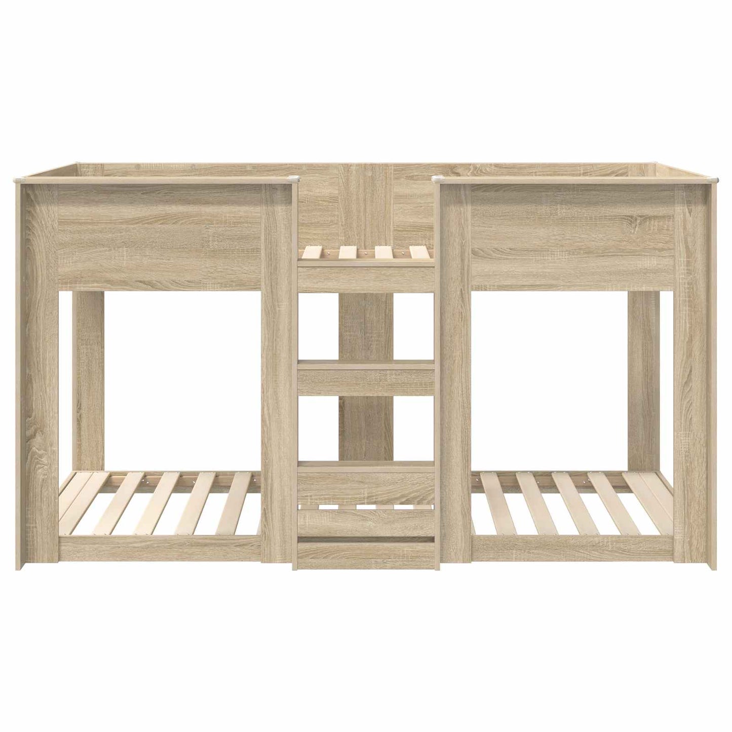 Bunk Bed voor Kinderen Sonoma Eiken 80 x 200 cm Bewerkt hout