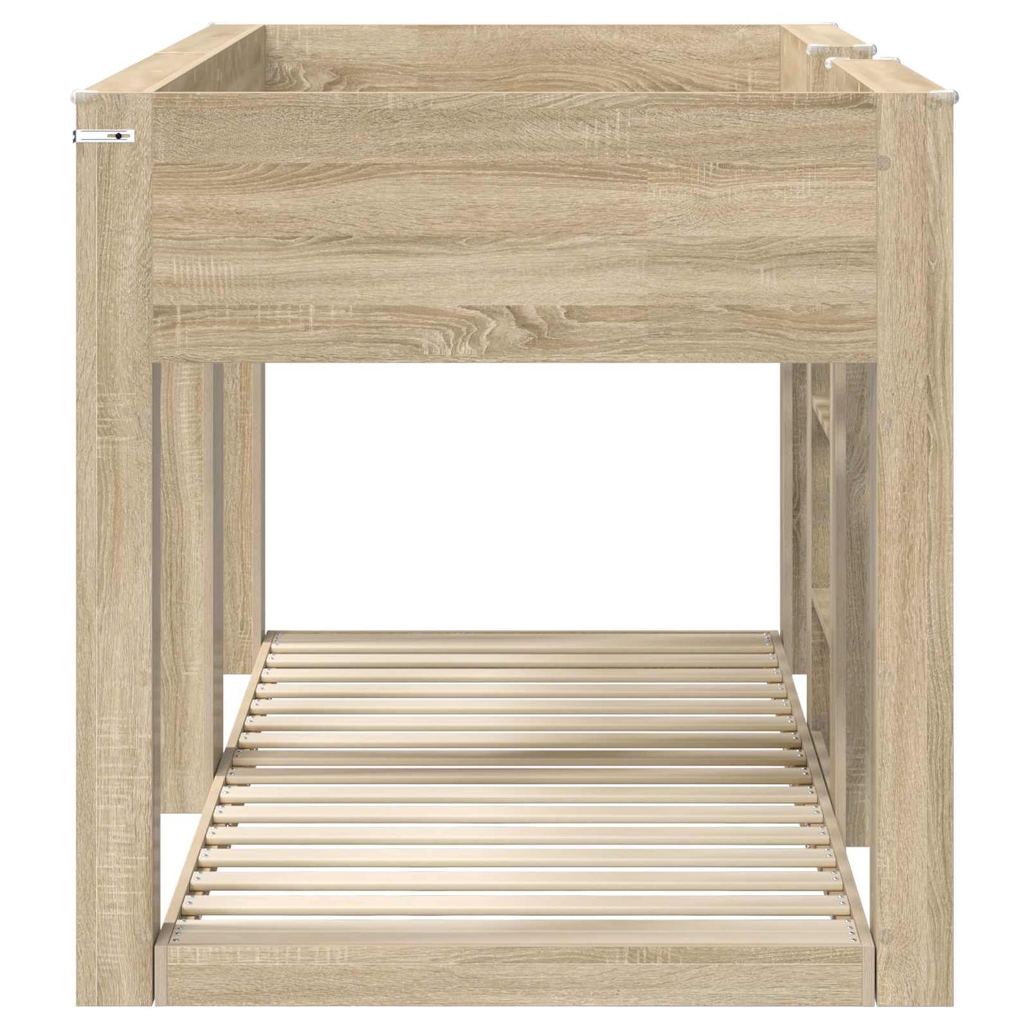 Bunk Bed voor Kinderen Sonoma Eiken 80 x 200 cm Bewerkt hout