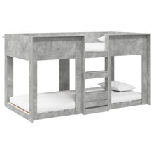 Bunk Bed voor Kinderen Beton Grijs 80 x 200 cm Bewerkt hout
