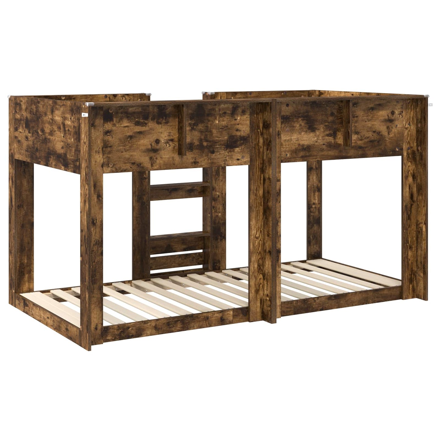 Bunk Bed voor Kinderen Gerookt eiken 90 x 200 cm Bewerkt hout
