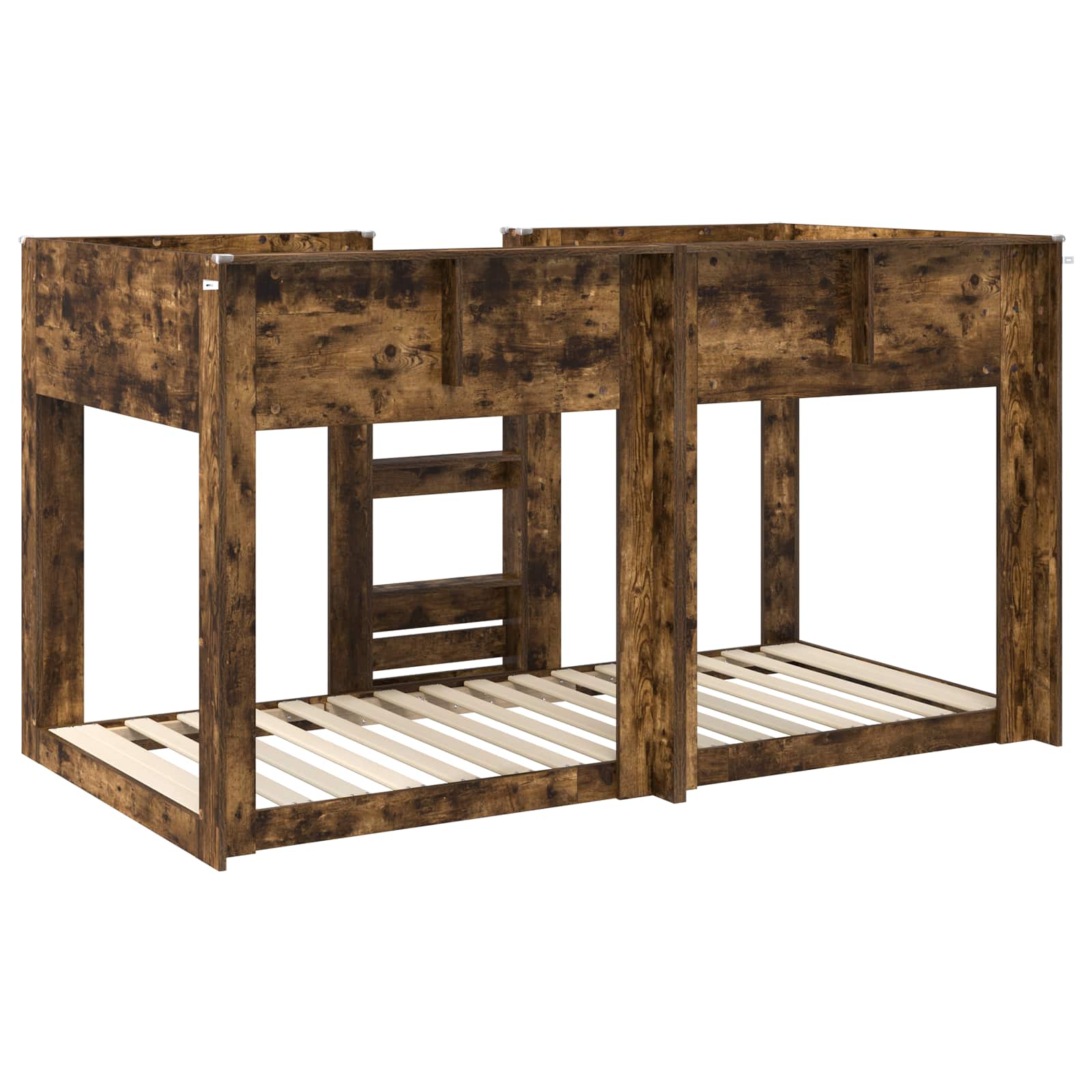 Bunk Bed voor Kinderen Gerookt eiken 100 x 200 cm Bewerkt hout