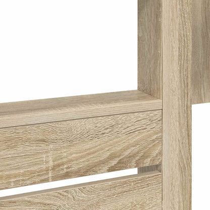 Bunk Bed voor Kinderen Sonoma Eiken 75 x 190 cm Bewerkt hout