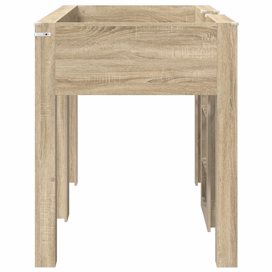 Bunk Bed voor Kinderen Sonoma Eiken 75 x 190 cm Bewerkt hout