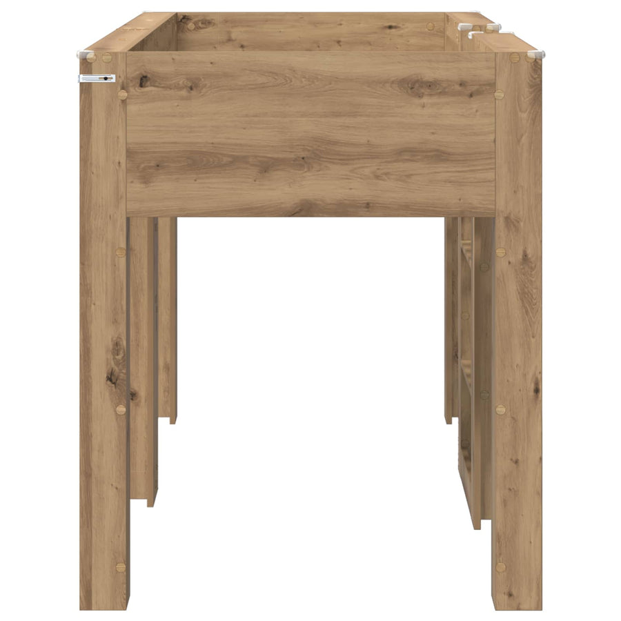 Bunk Bed voor Kinderen Artisan Eiken 75 x 190 cm Bewerkt hout