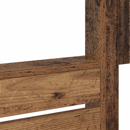 Bunk Bed voor Kinderen Oudhout 90 x 190 cm Bewerkt hout