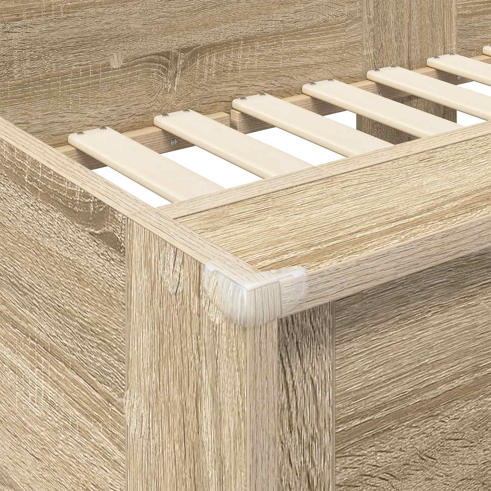 Bunk Bed voor Kinderen Sonoma Eiken 90 x 200 cm Bewerkt hout