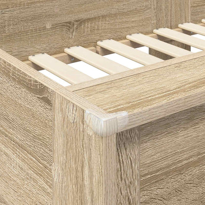 Bunk Bed voor Kinderen Sonoma Eiken 100 x 200 cm Bewerkt hout