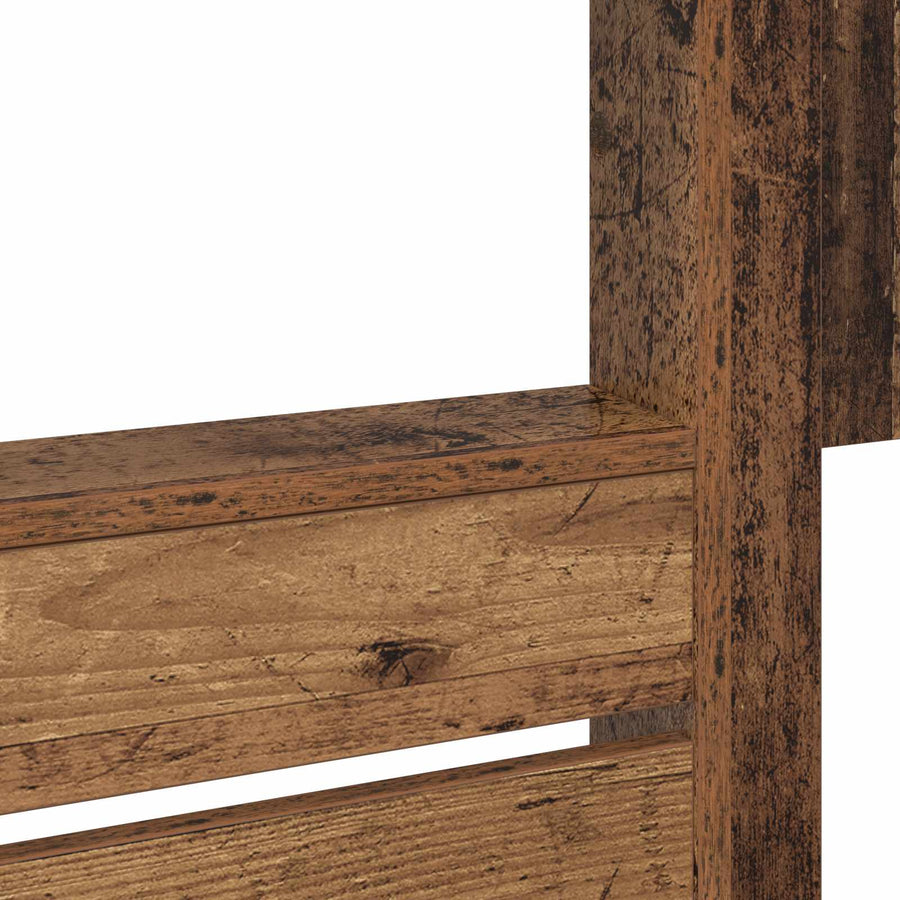 Bunk Bed voor Kinderen Oudhout 100 x 200 cm Bewerkt hout