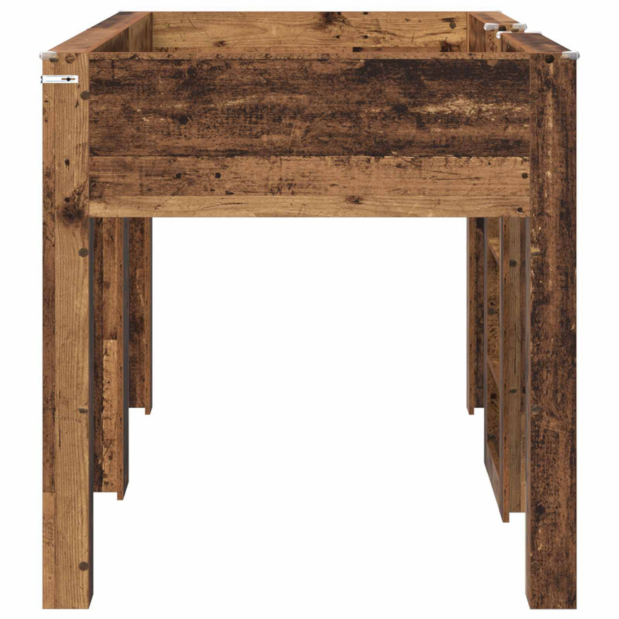 Bunk Bed voor Kinderen Oudhout 100 x 200 cm Bewerkt hout