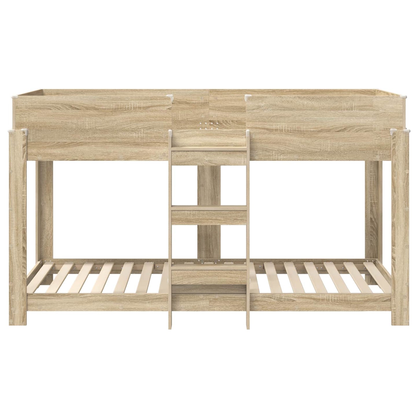 Bunk Bed voor Kinderen Sonoma Eiken 100 x 200 cm Bewerkt hout