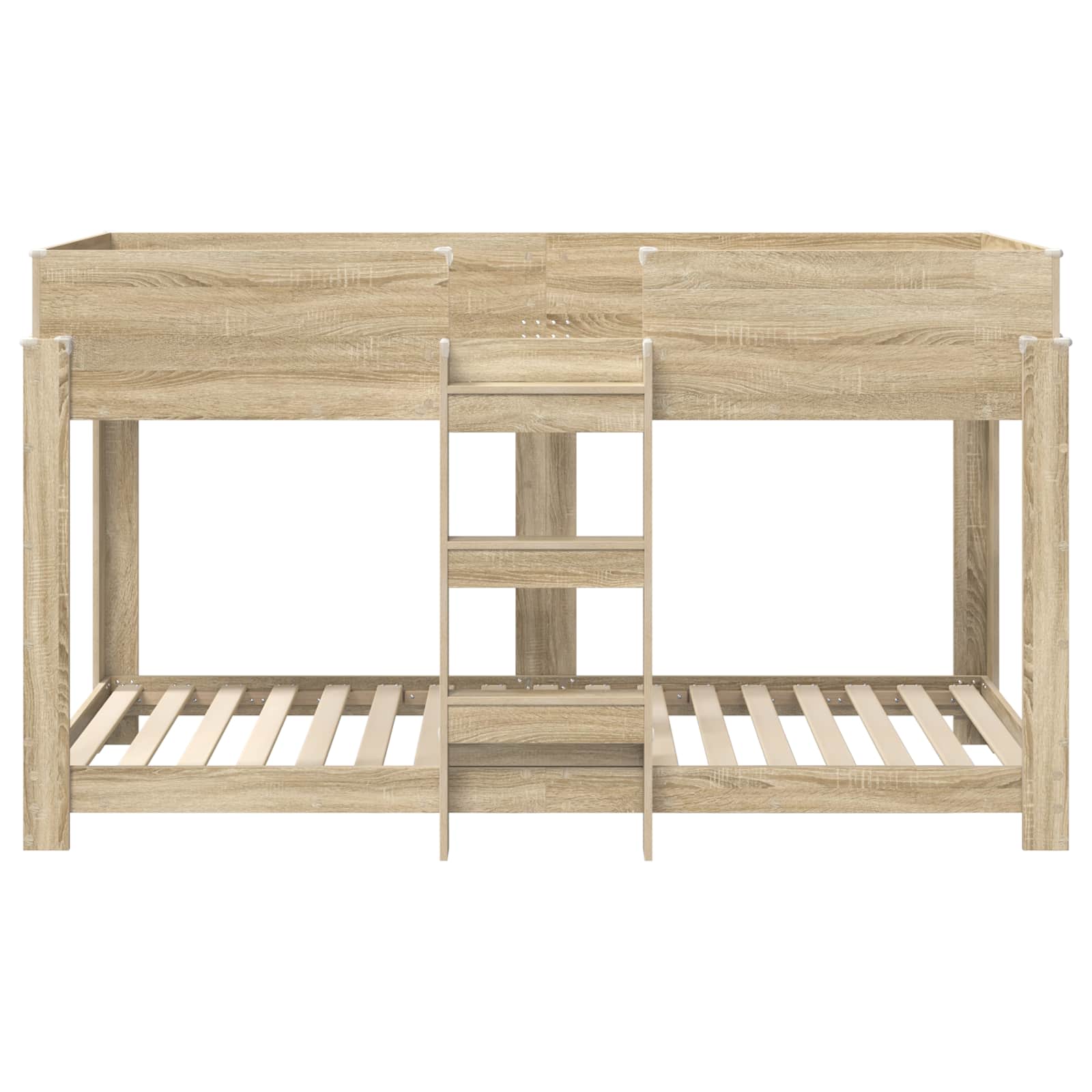 Bunk Bed voor Kinderen Sonoma Eiken 90 x 200 cm Bewerkt hout