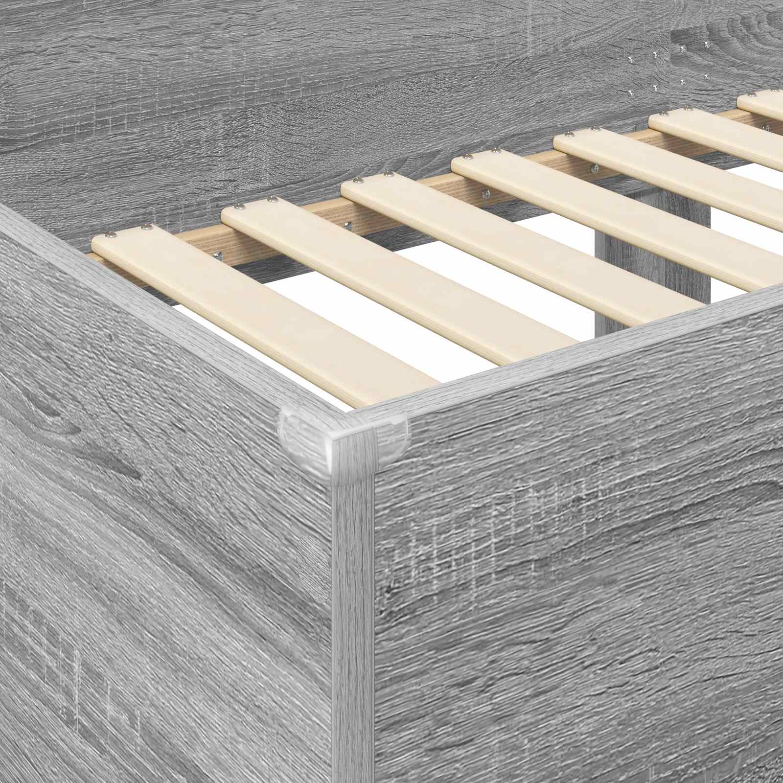 Bunk Bed voor Kinderen Grijs Sonoma 90 x 200 cm Bewerkt hout