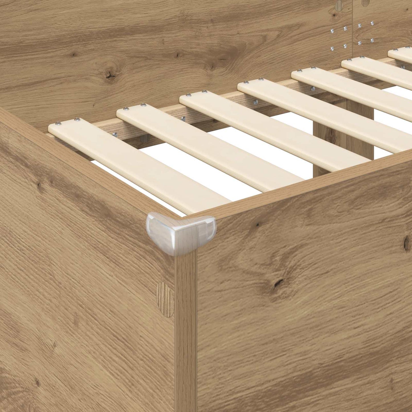 Bunk Bed voor Kinderen Artisan Eiken 90 x 200 cm Bewerkt hout