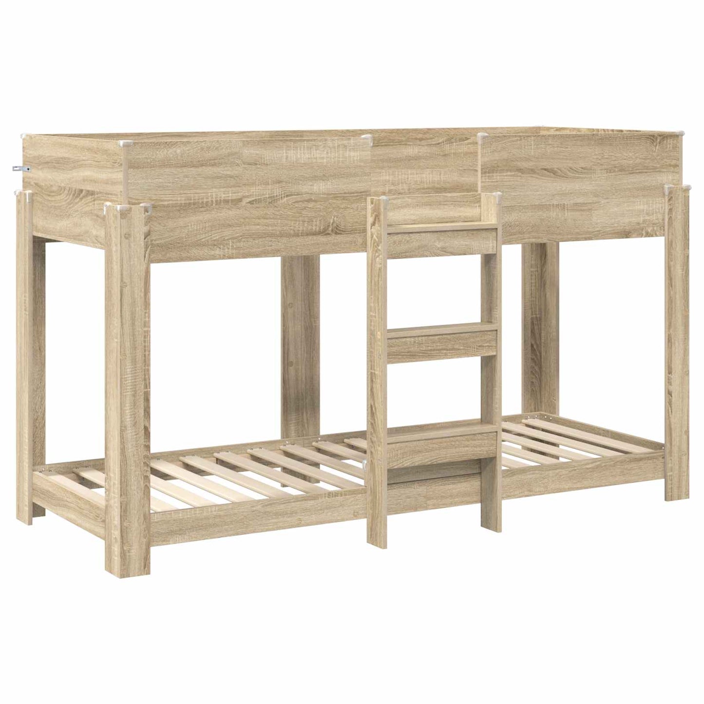 Bunk Bed voor Kinderen Sonoma Eiken 80 x 190 cm Bewerkt hout