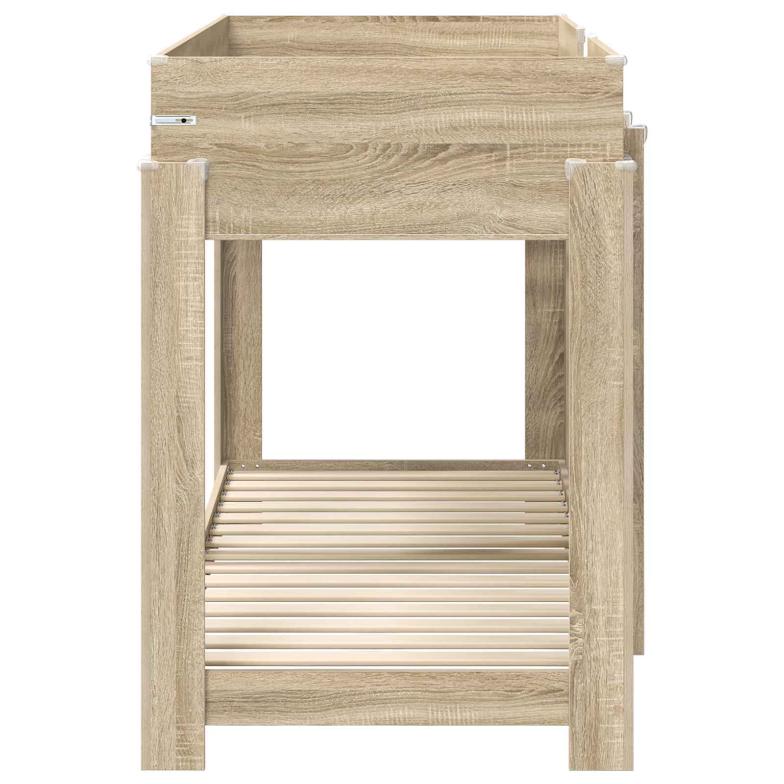 Bunk Bed voor Kinderen Sonoma Eiken 80 x 190 cm Bewerkt hout