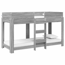Bunk Bed voor Kinderen Grijs Sonoma 80 x 190 cm Bewerkt hout