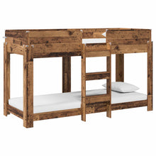 Bunk Bed voor Kinderen Oudhout 80 x 190 cm Bewerkt hout