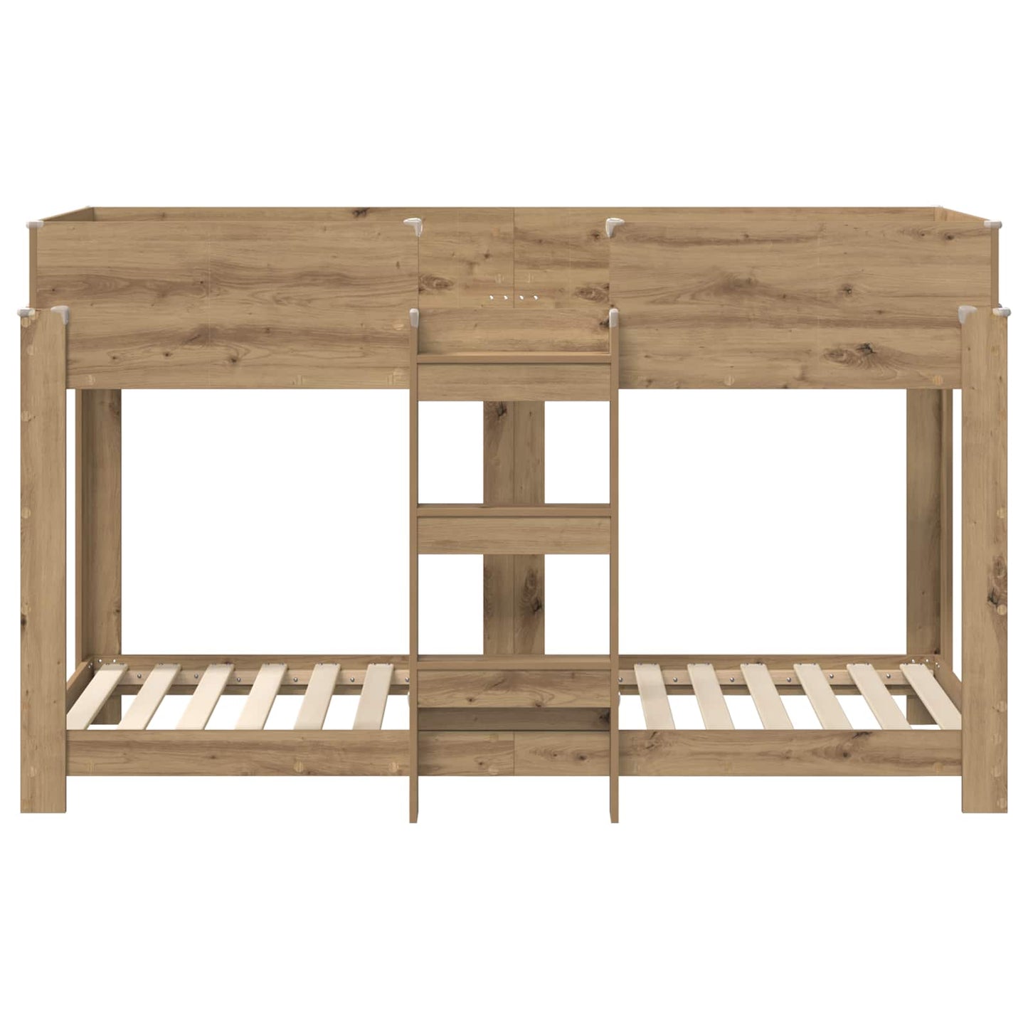 Bunk Bed voor Kinderen Artisan Eiken 80 x 190 cm Bewerkt hout