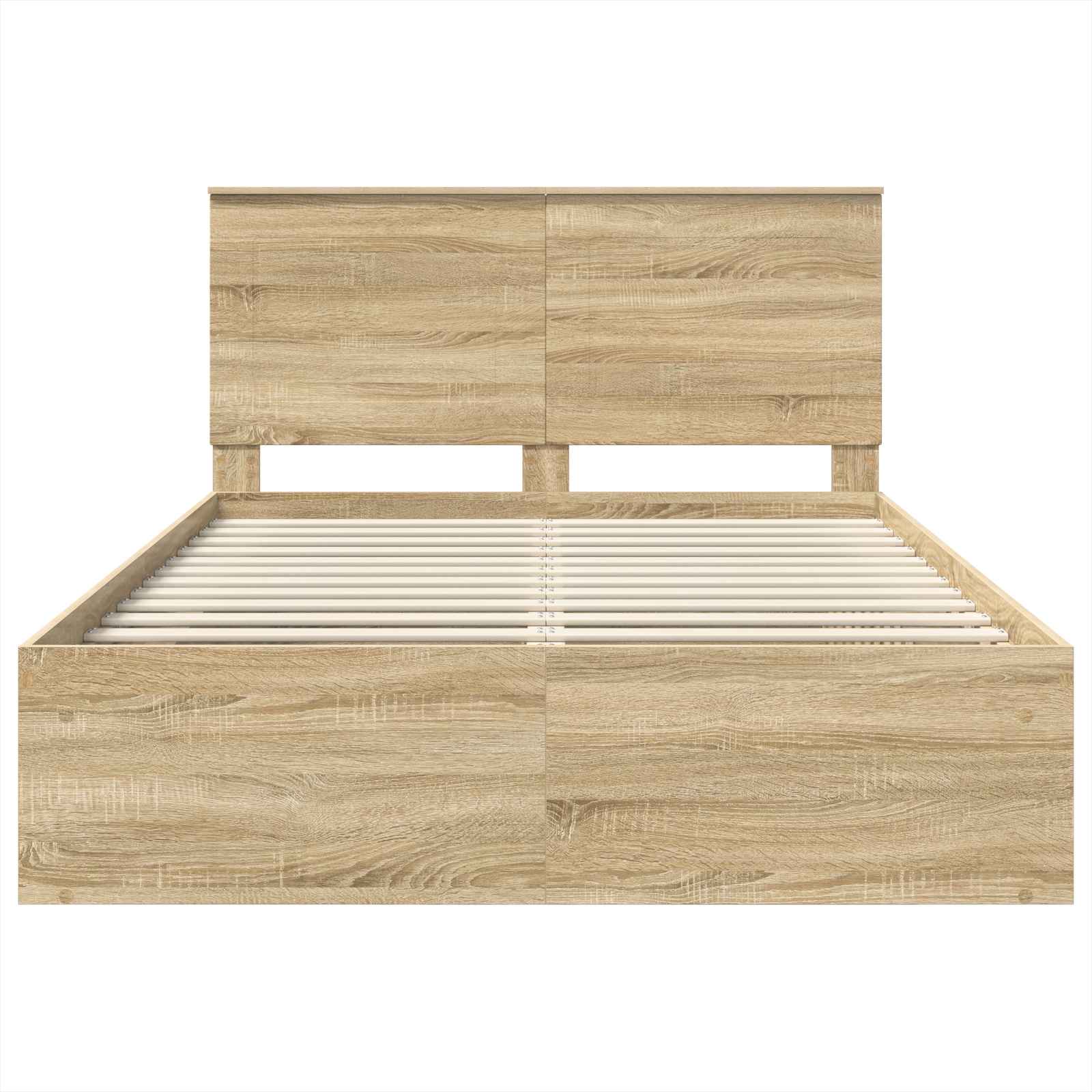 Bedframe met hoofdeinde Sonoma 160 x 200 cm Massief grenenhout