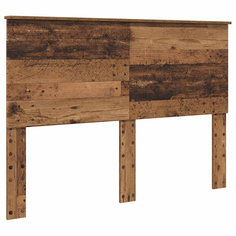 Bedframe met hoofdeinde Oudhout 150 x 200 cm Massief grenenhout