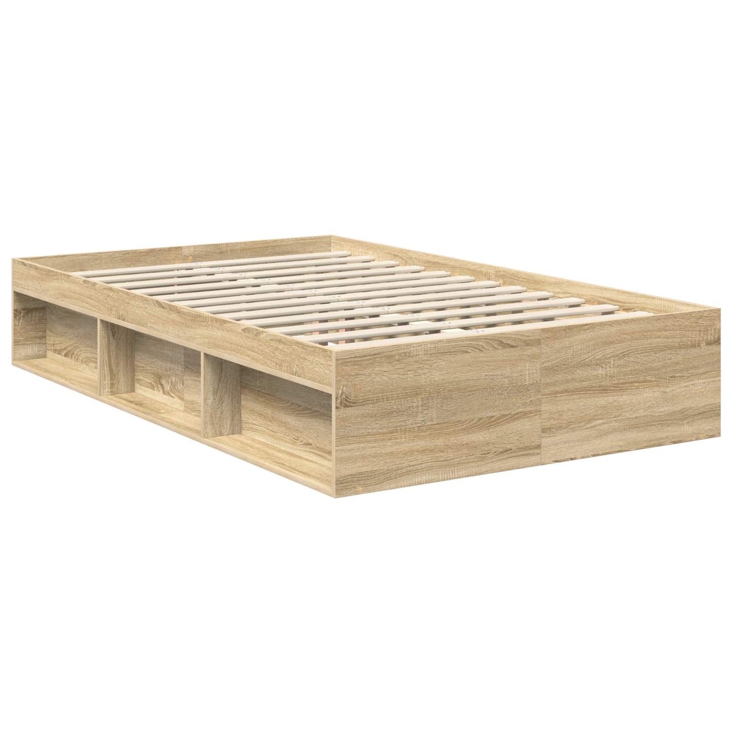 Bedframe met hoofdeinde Sonoma 120 x 190 cm Massief grenenhout