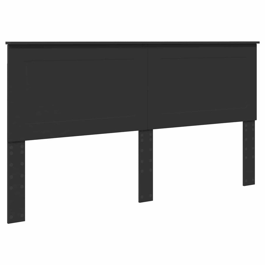 Bedframe met lade met opslag Zwart 200 x 200 cm Ingenieurshout