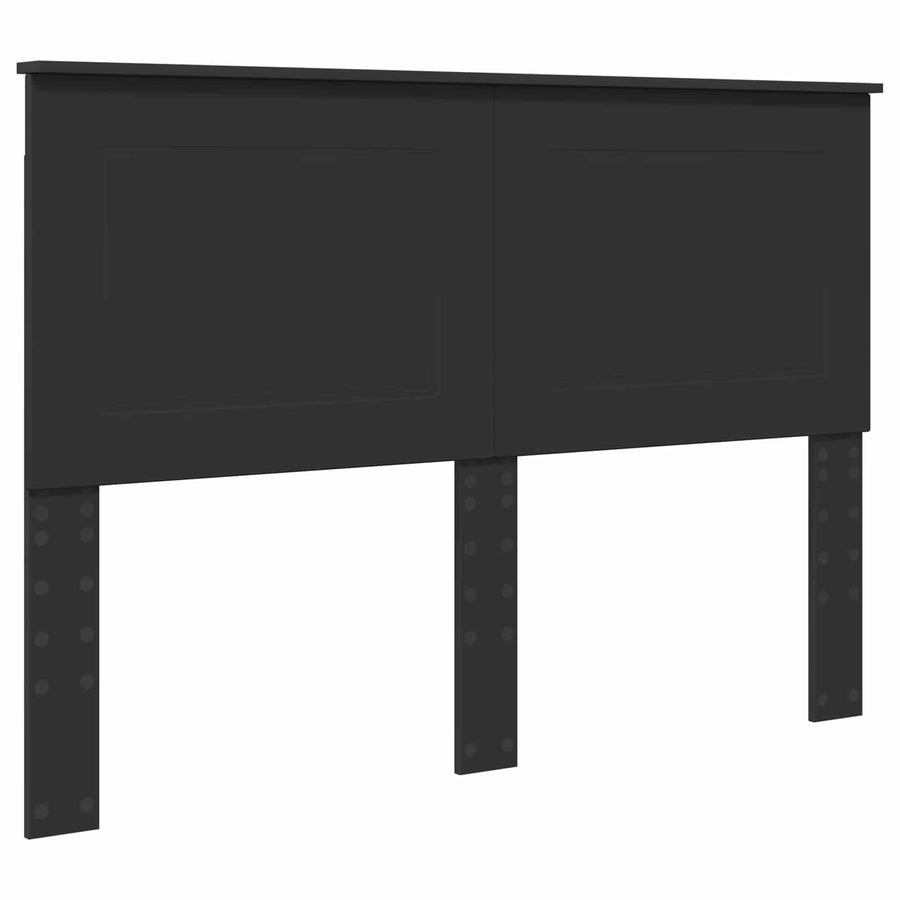 Bedframe met lade met opslag Zwart 140 x 200 cm Ingenieurshout