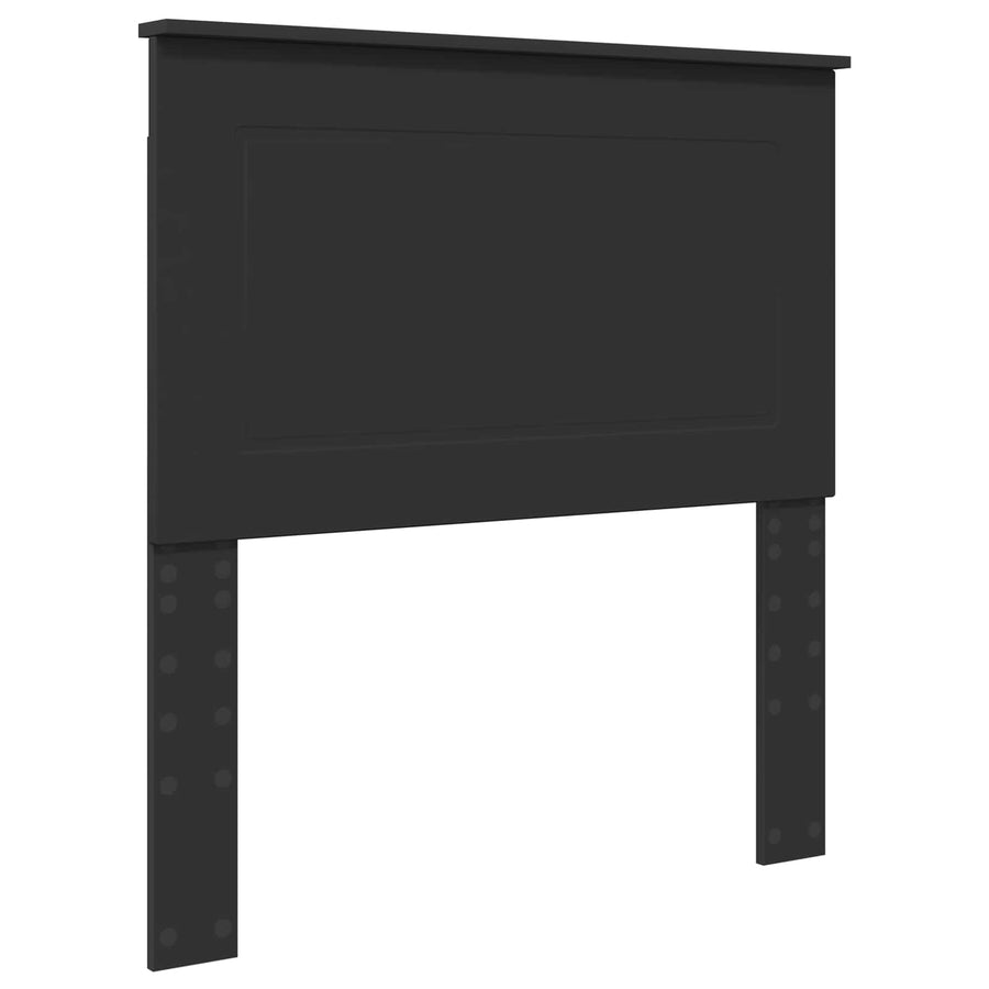 Bedframe met lade met opslag Zwart 90 x 190 cm Ingenieurshout